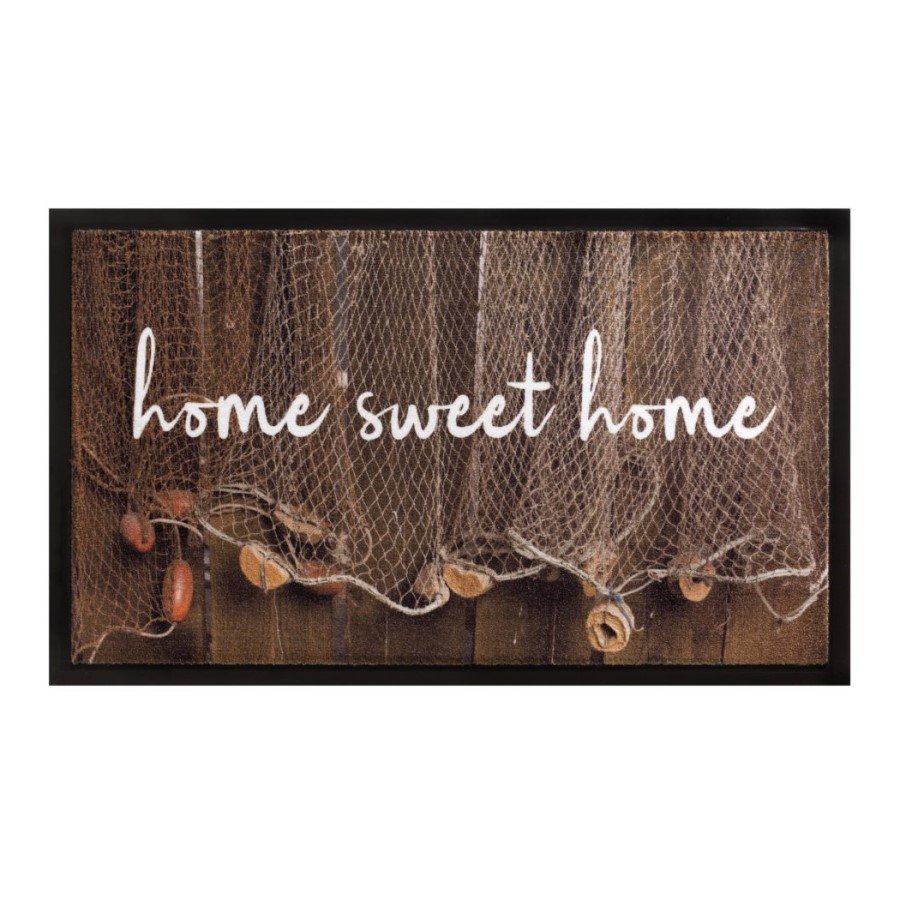 Vnitřní vstupní čistící rohož Image, Home Sweet Home, FLOMA - délka 45 cm a šířka 75 cm 