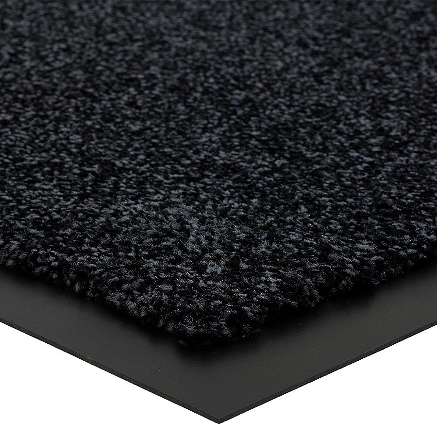 Černá vnitřní čistící vstupní rohož FLOMA Briljant (Bfl-S1) - 40 x 60 x 0,9 cm