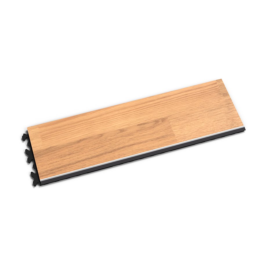 Hnědý vinylový plastový nájezd "typ C" Home Decor 2113, Fortelock - délka 47,2 cm, šířka 14,5 cm a výška 0,65 cm