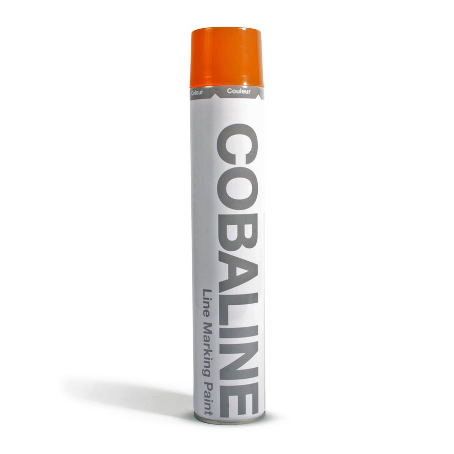 Oranžová rychleschnoucí permanentní barva ve spreji - objem 750 ml 