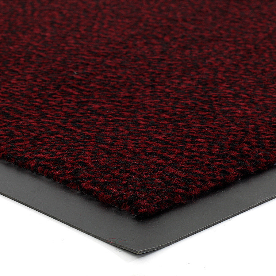 Červená vnitřní čistící vstupní rohož FLOMA Mars - 120 x 300 x 0,5 cm