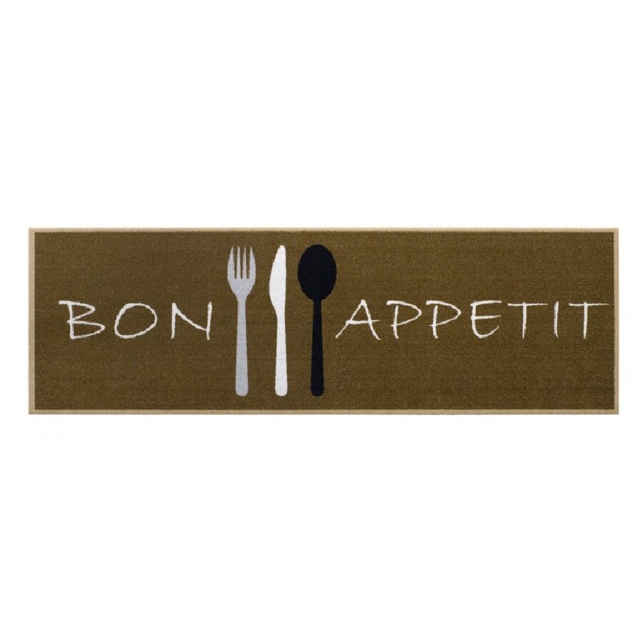 Kuchyňský pratelný koberec FLOMA Bon Appetit - 50 x 150 x 0,5 cm