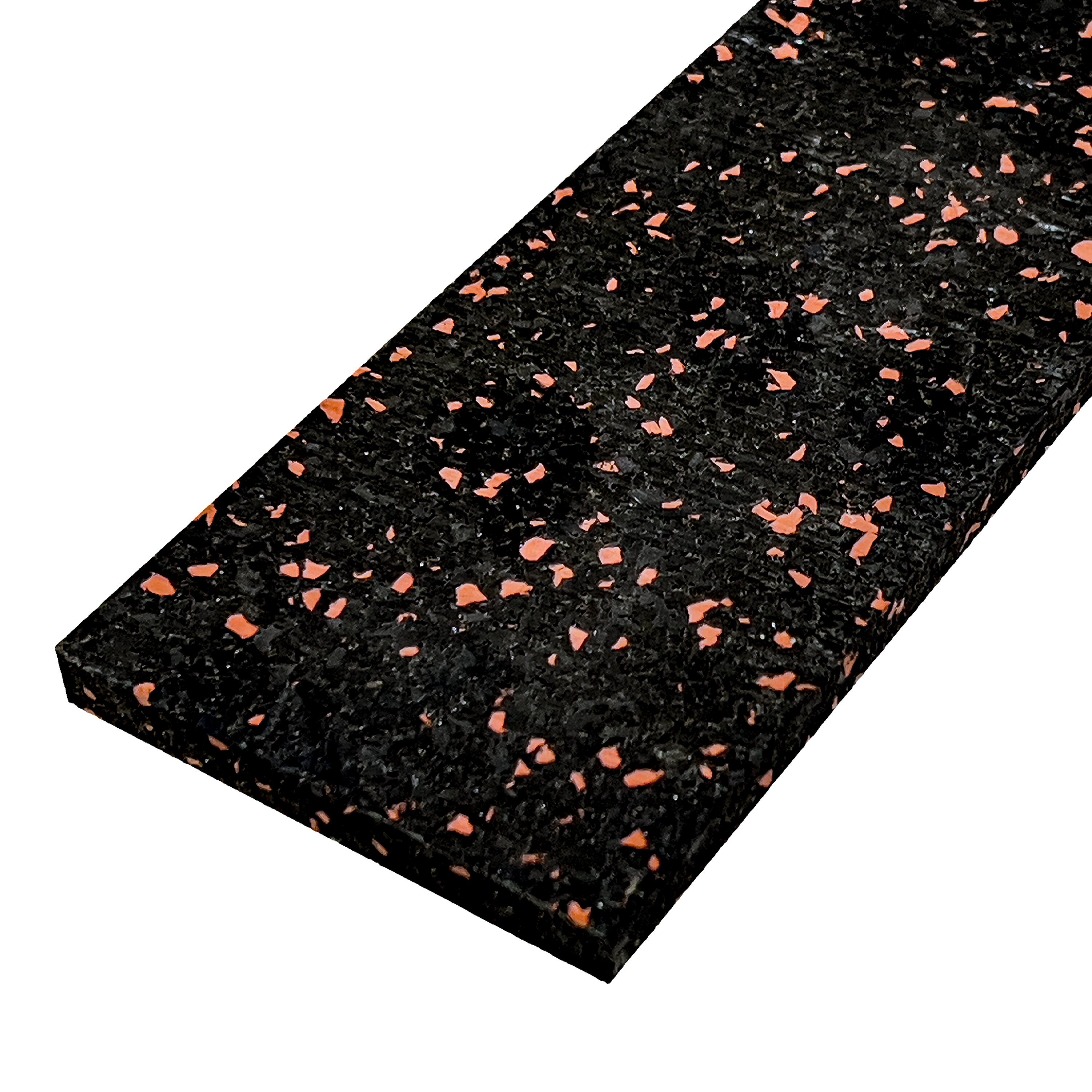 Černo-červená gumová soklová podlahová lišta FLOMA FitFlo IceFlo - 200 x 7 x 0,8 cm