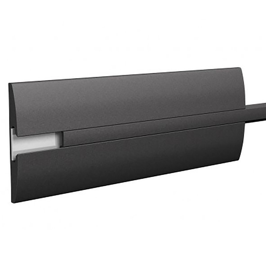 Pryžový nárazový ochranný pás (svodidlo) FLOXO - délka 300 cm, výška 15 cm a tloušťka 2 cm 
