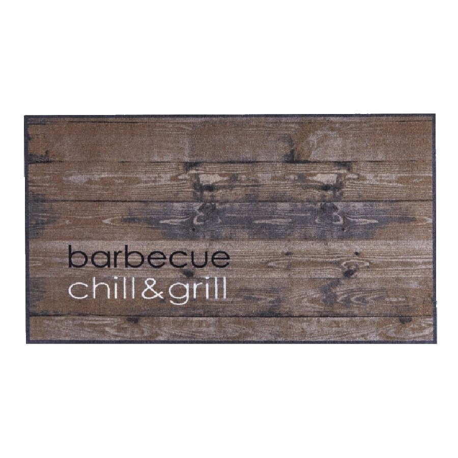 Kuchyňský pratelný koberec FLOMA BBQ Chill & grill (Cfl-S1) - 67 x 120 x 0,5 cm