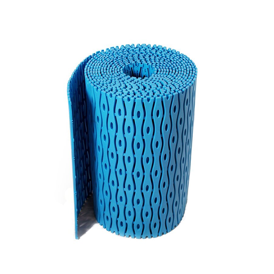 Modrá plastová bazénová protiskluzová rohož (role) FLOMA Otti - 12 m x 60 cm x 0