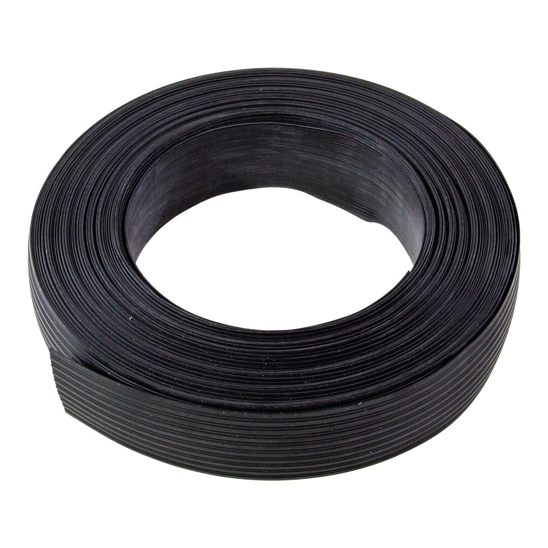 Černá gumová protiskluzová ochranná podložka (pás) pro přepravu zboží FLOMA - 60