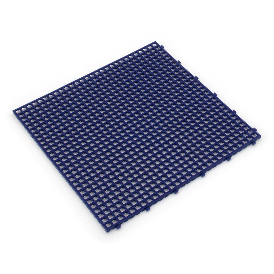 Modrá plastová dlažba Linea Flextile - 39 x 39 x 0,8 cm