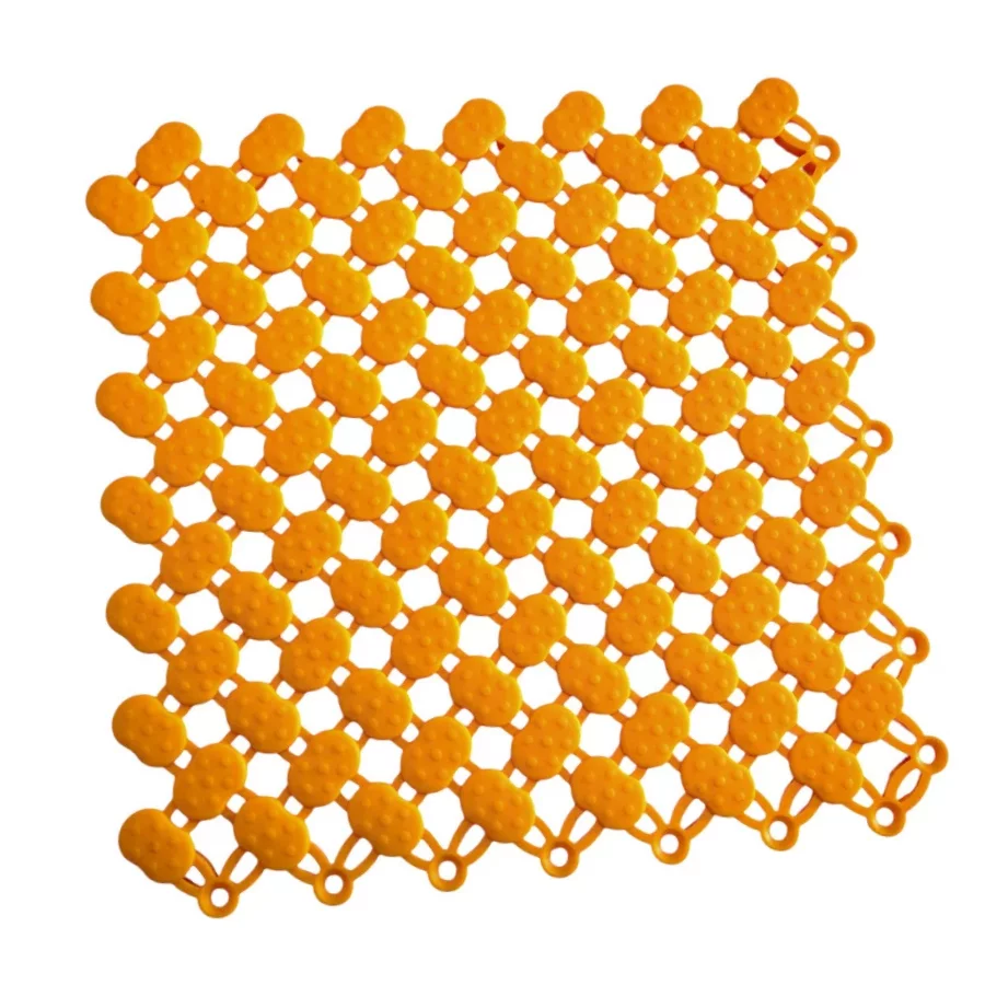 Žlutá bazénová rohož FLOMA SP20 - 21,7 x 21,7 x 0,8 cm