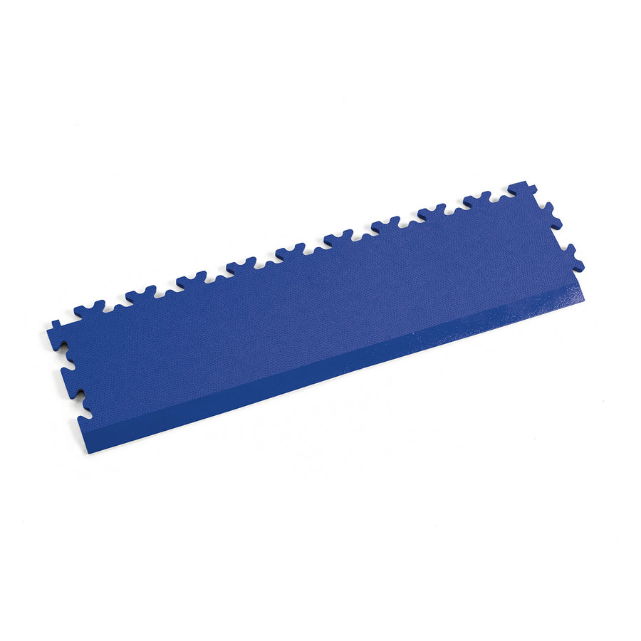Modrý PVC vinylový nájezd Fortelock Industry Ultra (kůže) - délka 51 cm, šířka 14 cm, výška 1 cm