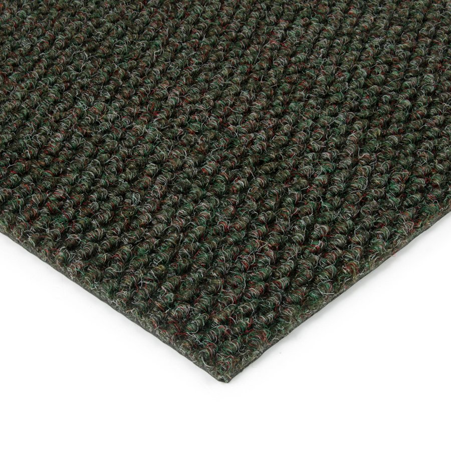 Zelená kobercová vnitřní zátěžová čistící zóna Fiona, FLOMA - délka 200 cm, šířka 200 cm a výška 1,1 cm 