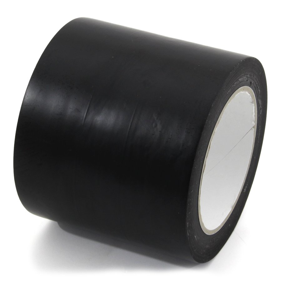 Černá vyznačovací páska Super - délka 33 m, šířka 10 cm