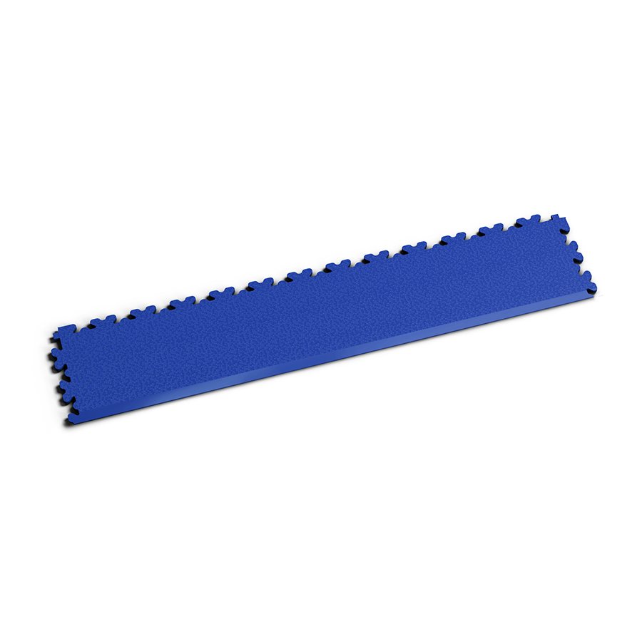 Modrý PVC vinylový zátěžový nájezd Fortelock XL (hadí kůže) - délka 65,3 cm, šířka 14,5 cm, výška 0,4 cm