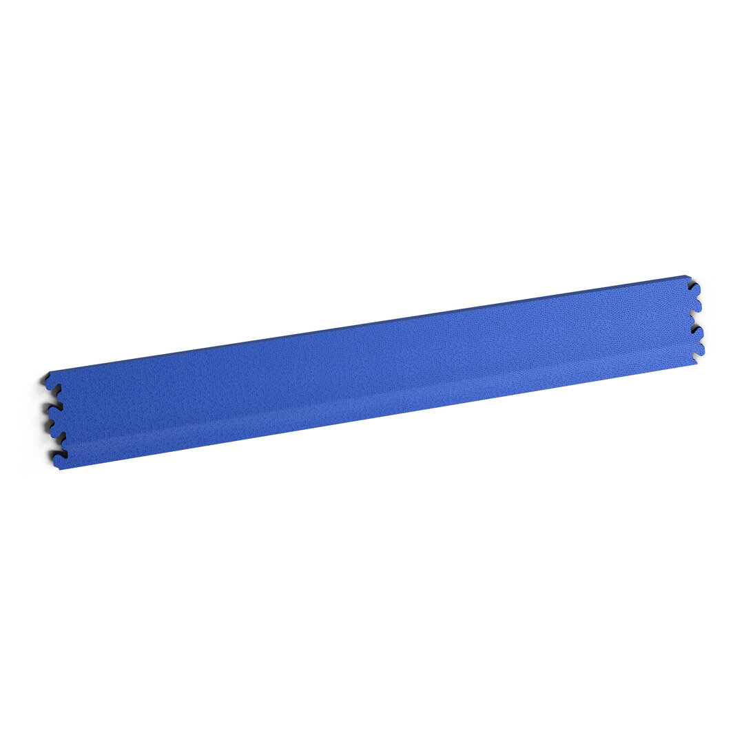Modrá PVC vinylová soklová podlahová lišta Fortelock XL (hadí kůže) - délka 65,3 cm, šířka 10 cm, tloušťka 0,4 cm