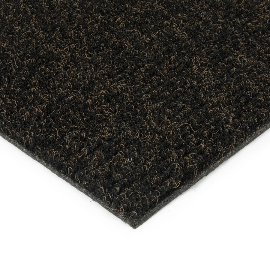 Černá kobercová vnitřní čistící zóna Catrine, FLOMA - délka 200 cm, šířka 200 cm a výška 1,35 cm 