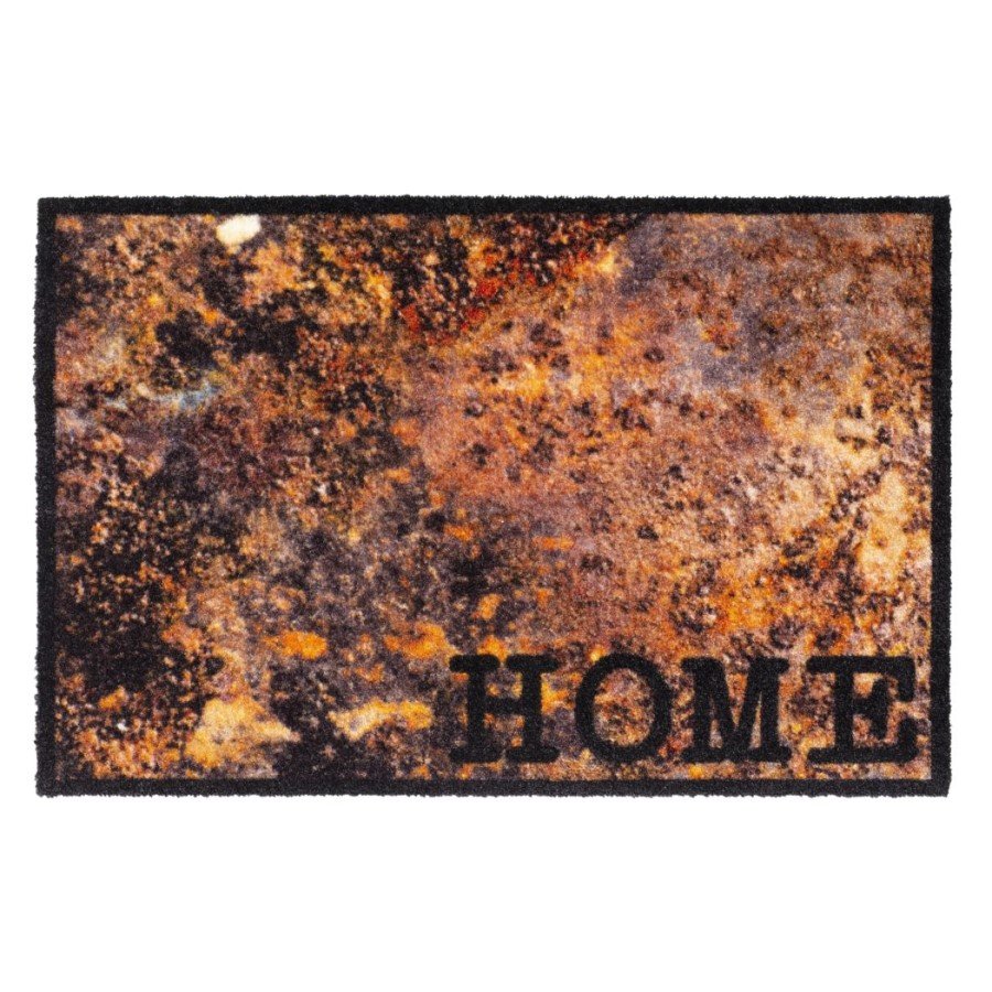 Vnitřní vstupní čistící pratelná rohož Prestige, Home lava, FLOMA - délka 50 cm a šířka 75 cm 