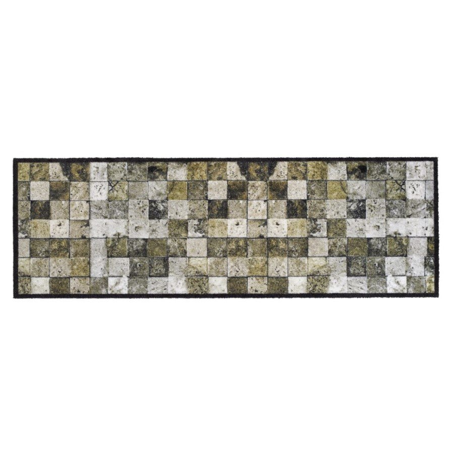 Vnitřní vstupní čistící pratelná rohož Prestige, Tiles, FLOMA - délka 50 cm a šířka 150 cm 