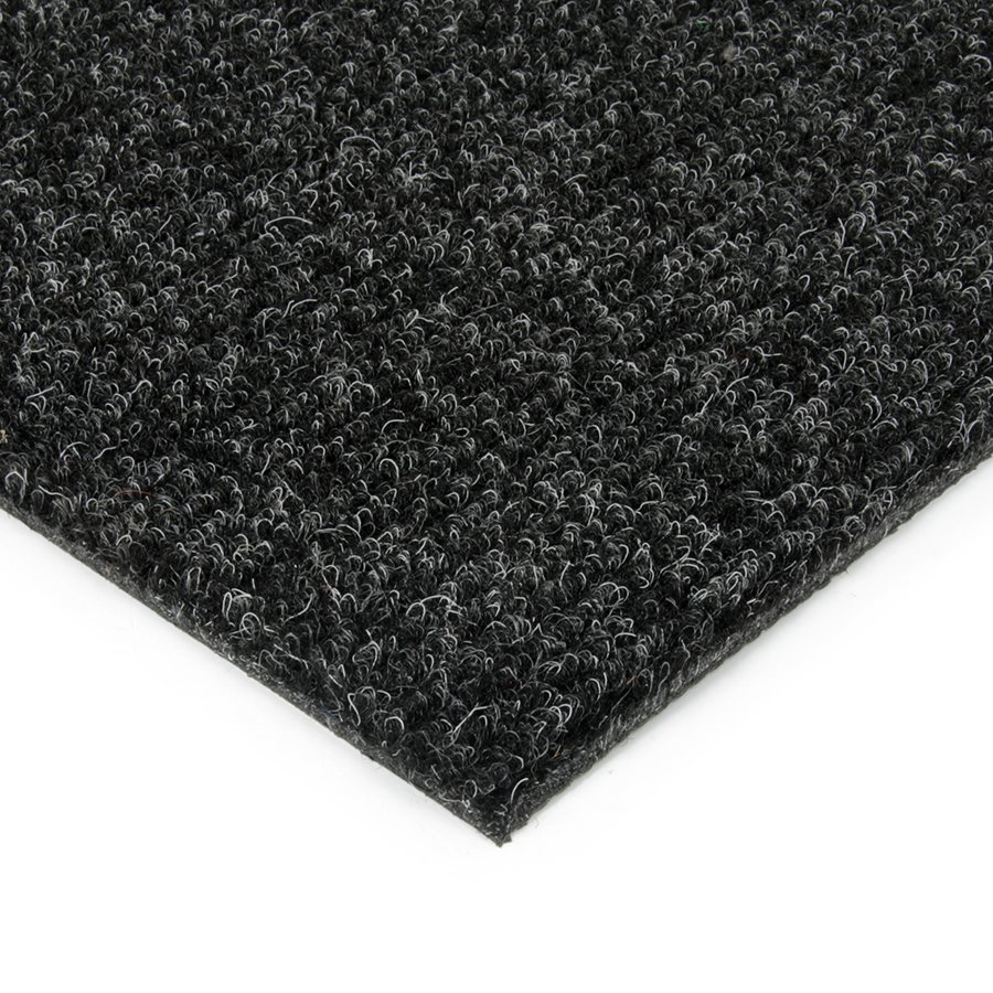 Černá kobercová vnitřní čistící zóna Catrine, FLOMA - délka 200 cm, šířka 200 cm a výška 1,35 cm 
