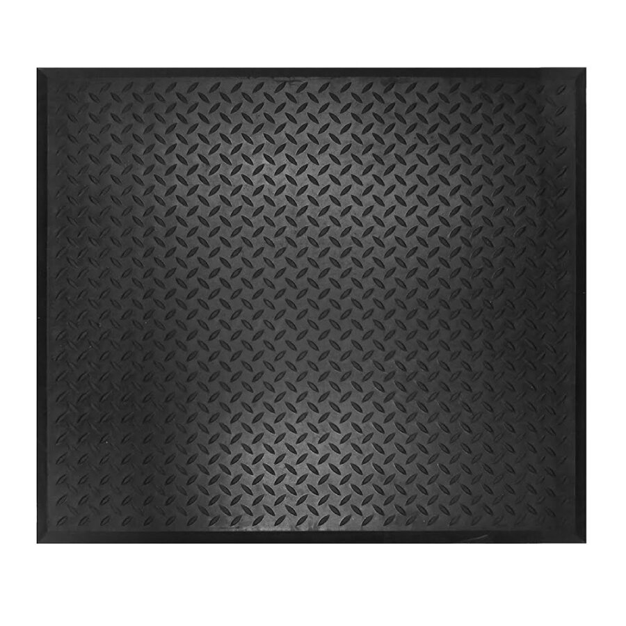 Černá gumová protiskluzová rohož (25% nitrilová pryž) Comfort-Lok - 80 x 70 x 1,