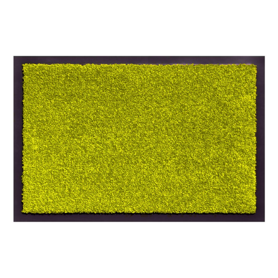 Světle zelená vnitřní čistící vstupní rohož FLOMA Future - 120 x 180 x 0,5 cm