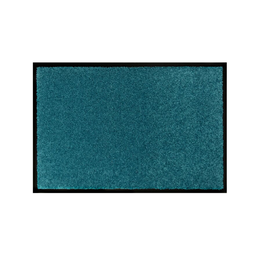 Modrá vnitřní čistící vstupní rohož FLOMA Glamour - 40 x 60 x 0,55 cm