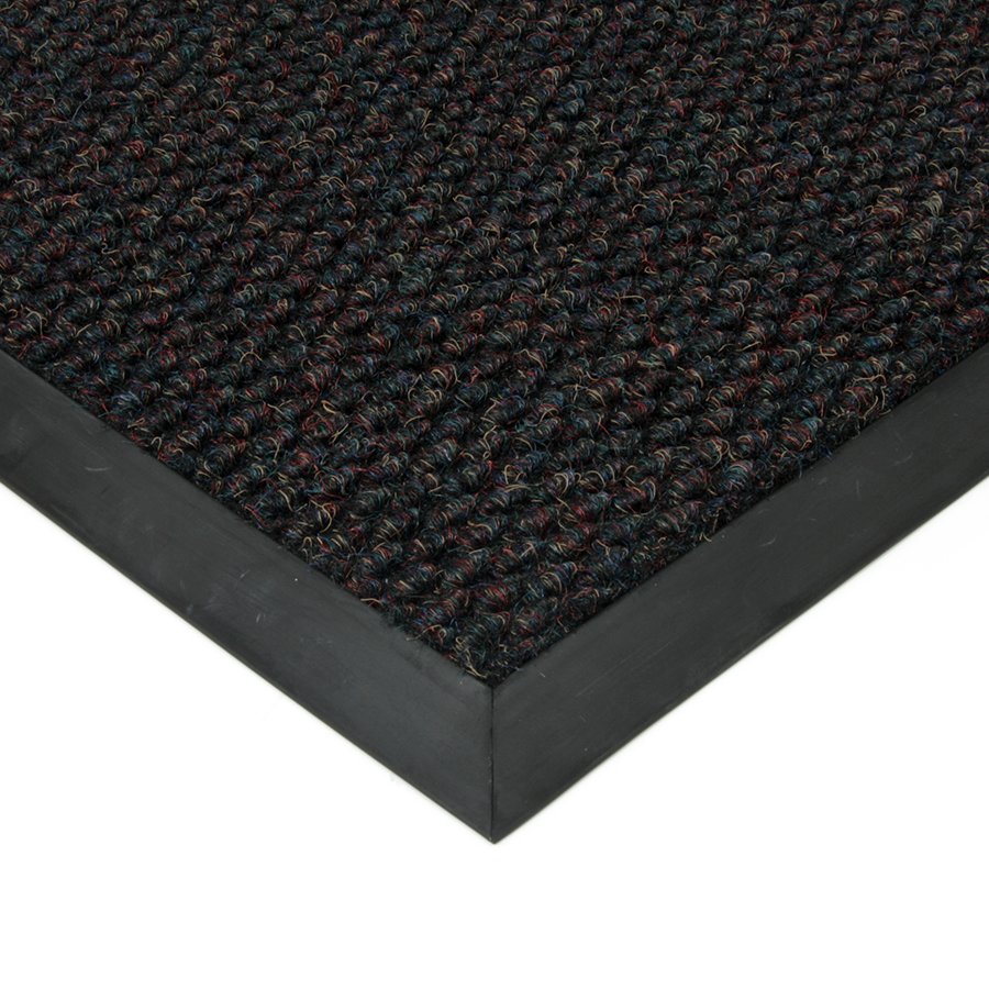Černá textilní zátěžová vstupní čistící rohož Fiona - 80 x 100 x 1,1 cm