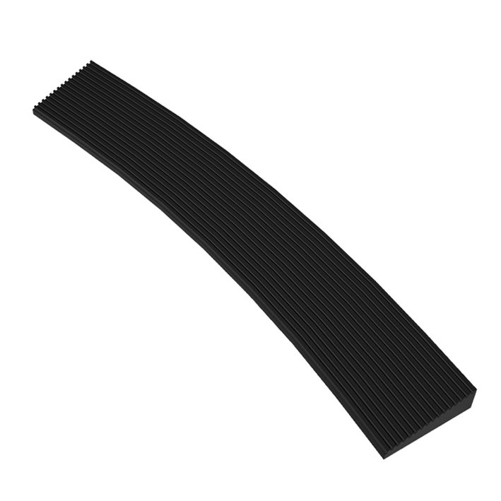 Černá náběhová vnitřní hrana Skywalker HD o-Curve Safety Ramp, Nitrile 