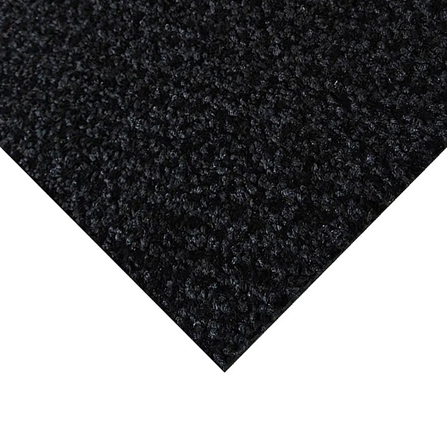 Černá kobercová vnitřní čistící zóna Alanis - 150 x 100 x 0,75 cm
