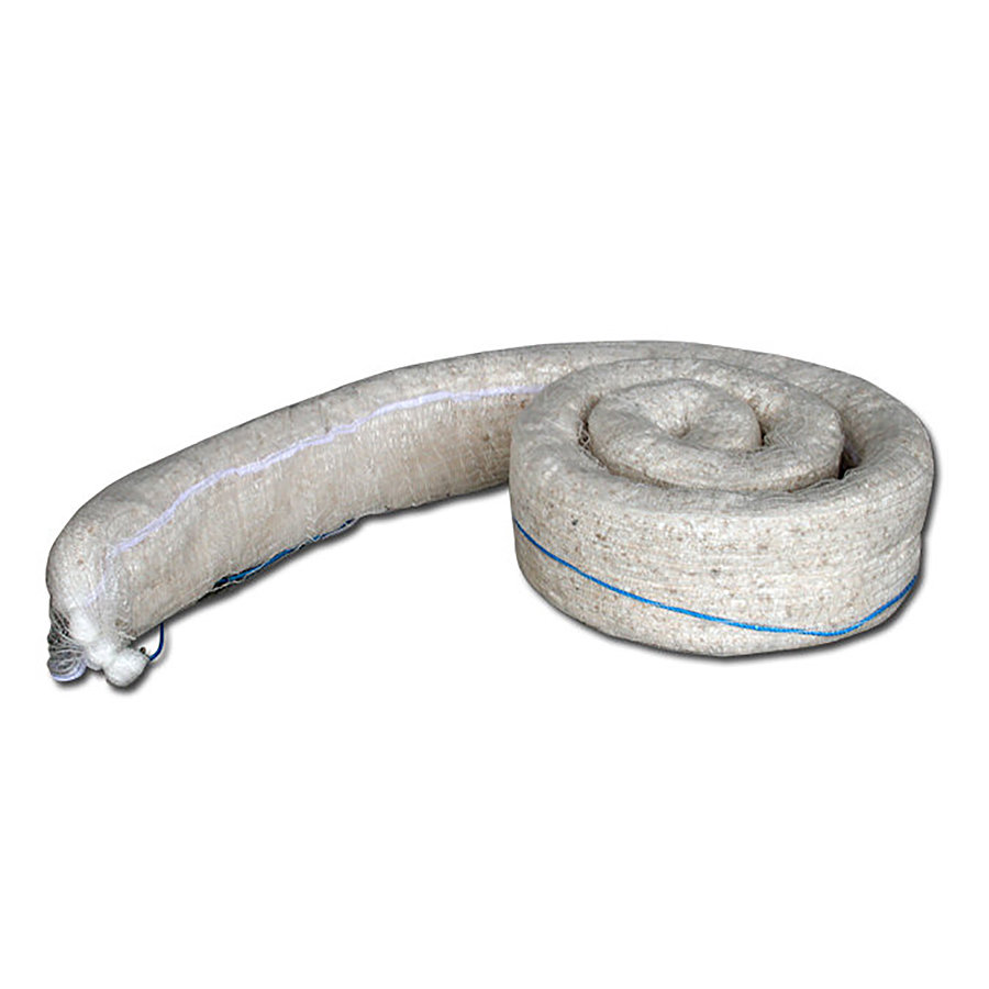 Hydrofobní sorpční had (plněný drtí) - průměr 13 cm, délka 3 m - 4 ks