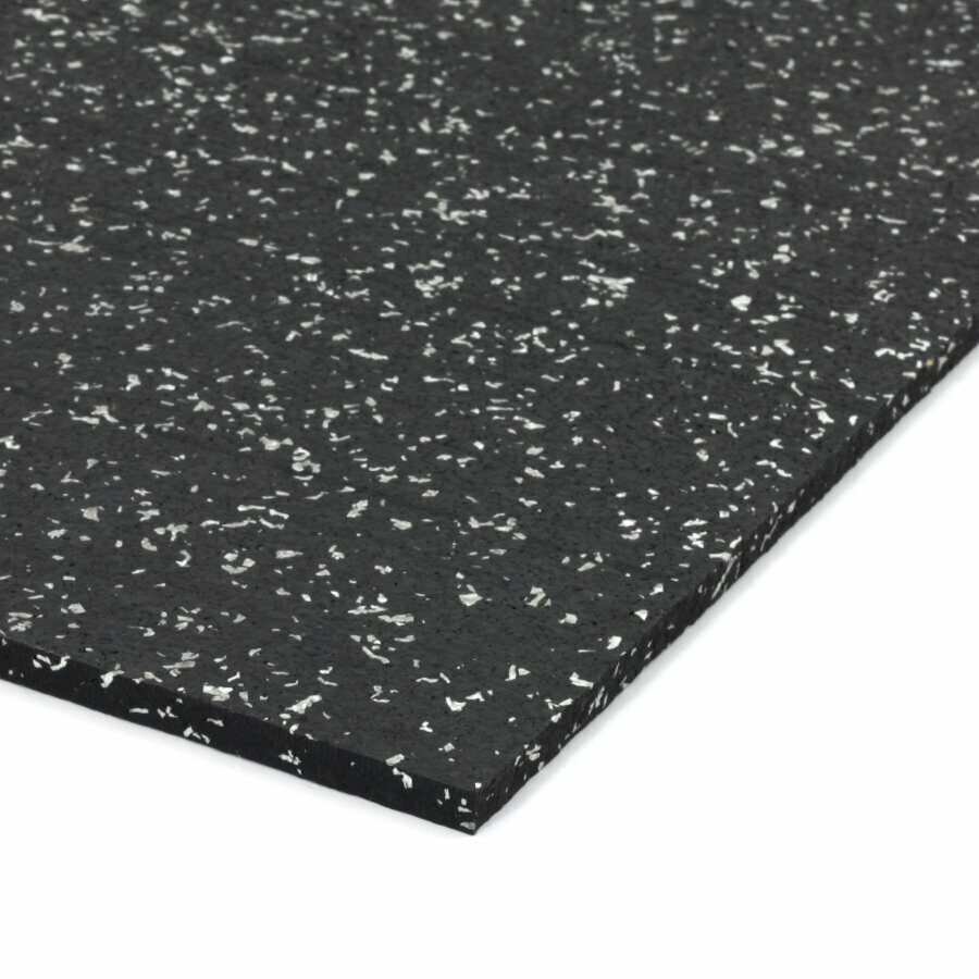Černo-bílá podlahová guma (deska) FLOMA IceFlo SF1100 - 200 x 100 x 1 cm
