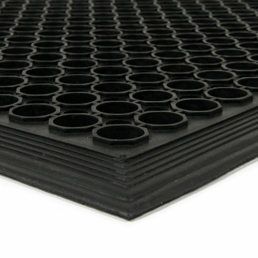 Gumová vstupní rohož s obvodovou hranou Dirt Catcher - 120 x 80 x 1,4 cm