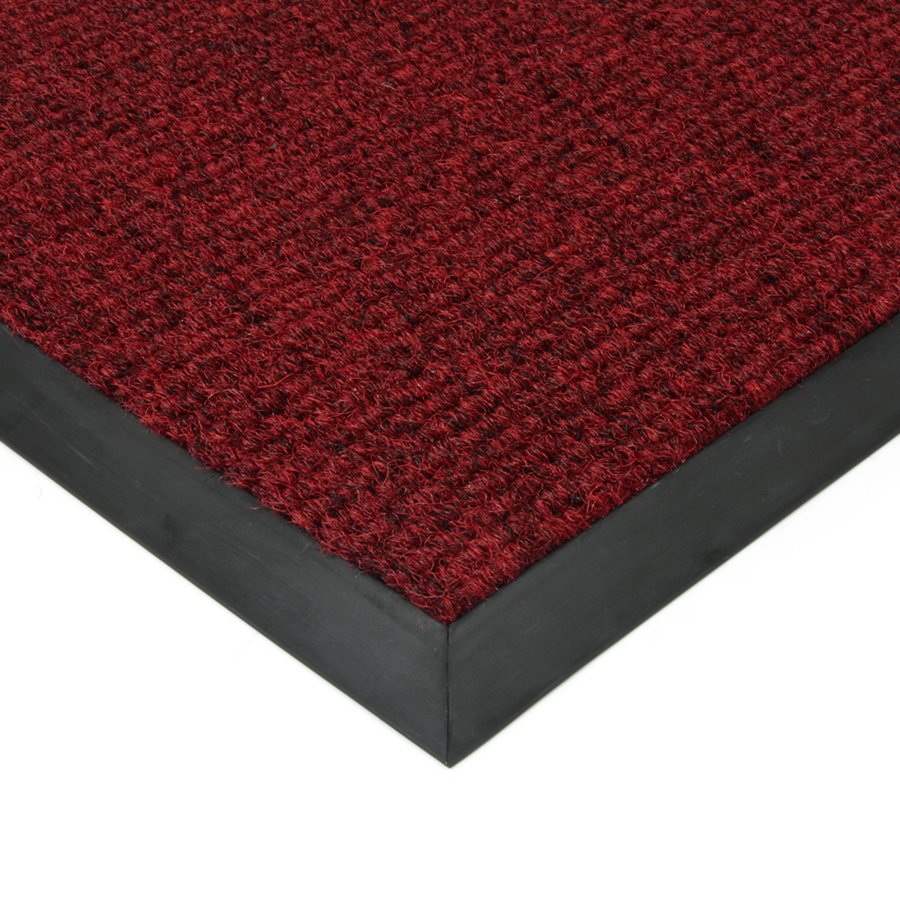 Červená textilní zátěžová čistící rohož Catrine - 90 x 140 x 1,35 cm