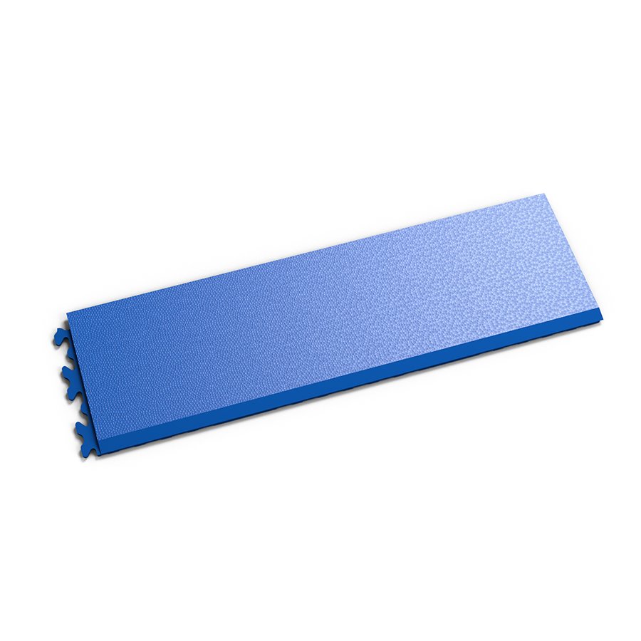 Modrý PVC vinylový nájezd "typ C" Fortelock Invisible (hadí kůže) - délka 45,3 cm, šířka 14,5 cm, výška 0,67 cm