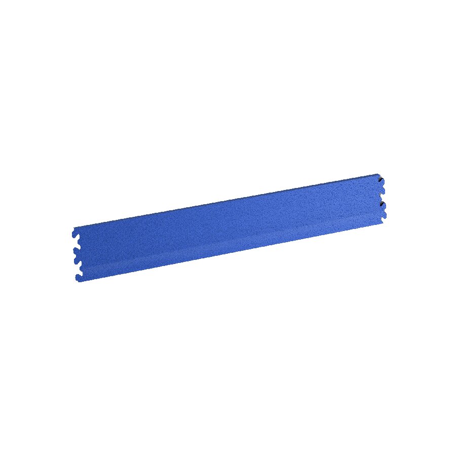 Modrá PVC vinylová soklová podlahová lišta Fortelock Invisible (hadí kůže) - délka 46,8 cm, šířka 10 cm, tloušťka 0,67 cm