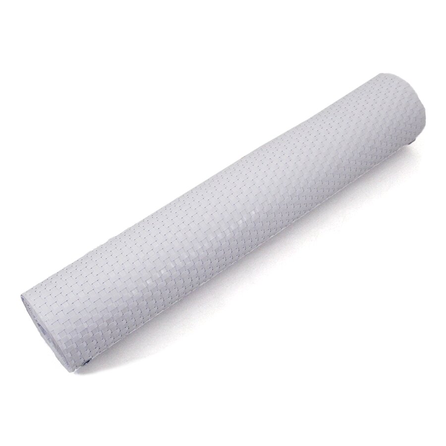 Bílá plastová ratanová stínící rohož "umělý ratan" s oky (role) - délka 300 cm, výška 90 cm