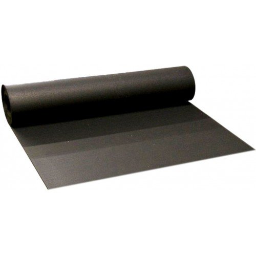 Černá pryžová EPDM deska FLOMA - délka 10 m, šířka 120 cm a výška 1 cm 