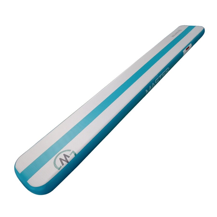 Šedo-modrá nafukovací kladina (Airbeam) MASTER - délka 300 cm, šířka 40 cm, výška 10 cm