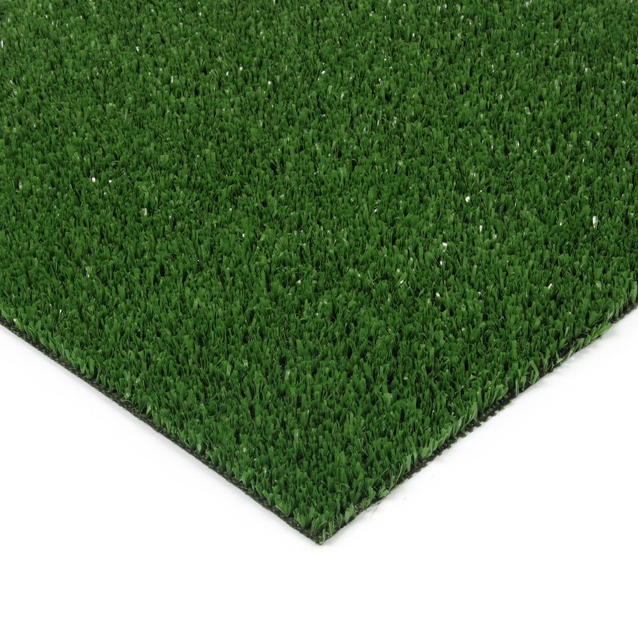Zelená plastová čistící zóna FLOMA Grace - délka 200 cm, šířka 200 cm, výška 0,9 cm