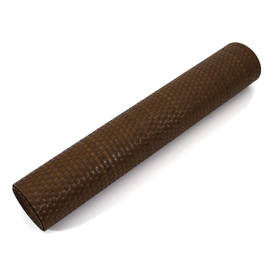 Plastová ratanová stínící rohož "umělý ratan" (role) (světlý ořech) - délka 500 cm, výška 90 cm