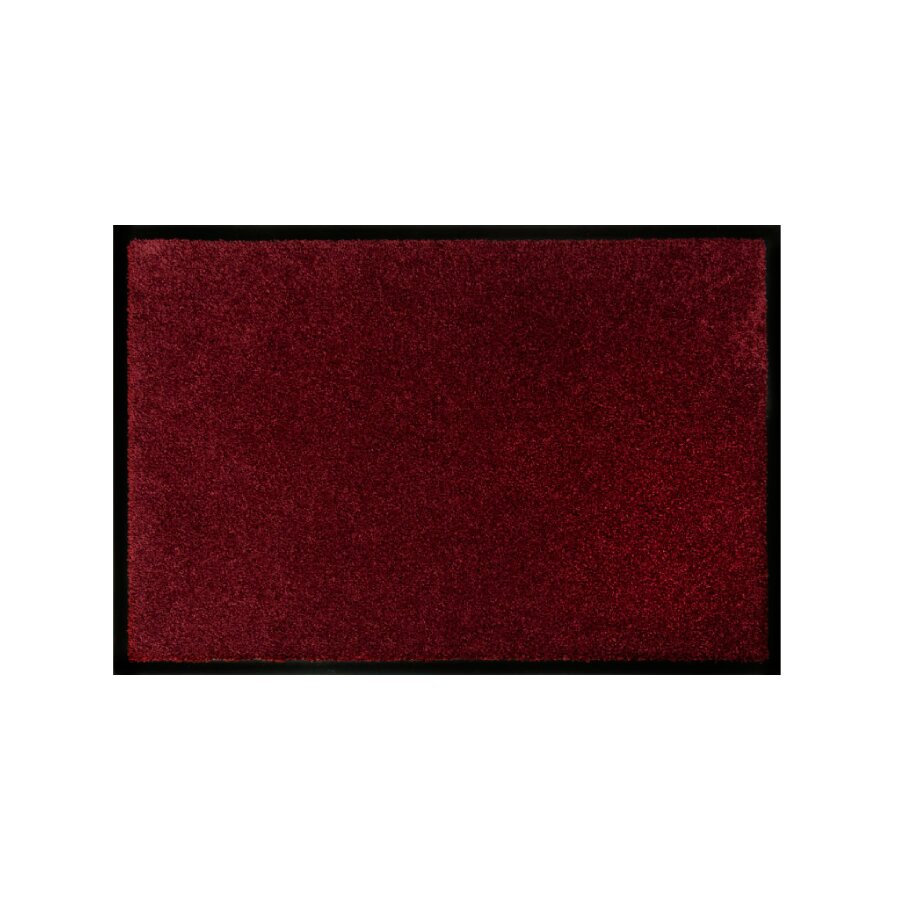 Červená vnitřní čistící vstupní rohož FLOMA Glamour - 40 x 60 x 0,55 cm