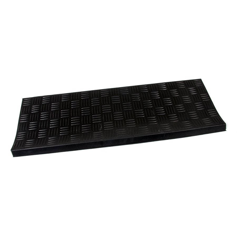 Gumový nášlap na schody Criss Cross, FLOMA - délka 25 cm, šířka 75 cm a výška 0,5 cm 