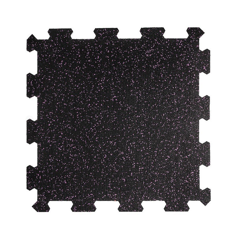 Různobarevná pryžová (10% EPDM STANDARD) modulární fitness deska (střed) SF1050, FLOMA - délka 47,8 cm, šířka 47,8 cm a výška 1,6 cm 