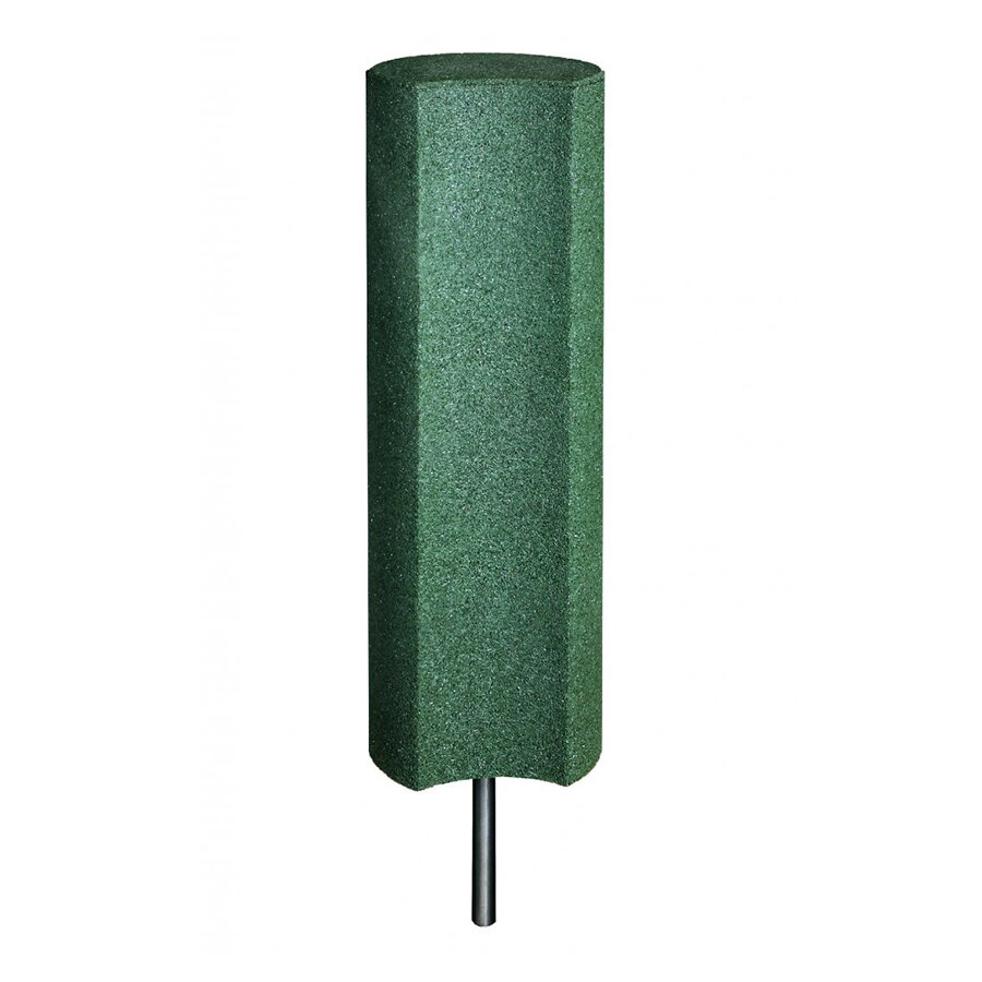 Zelená gumová palisáda - průměr 25 cm, výška 100 cm