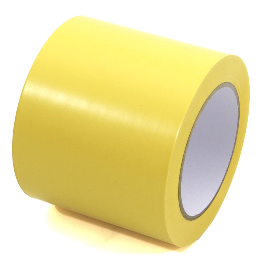 Žlutá vyznačovací páska Standard - délka 33 m, šířka 10 cm