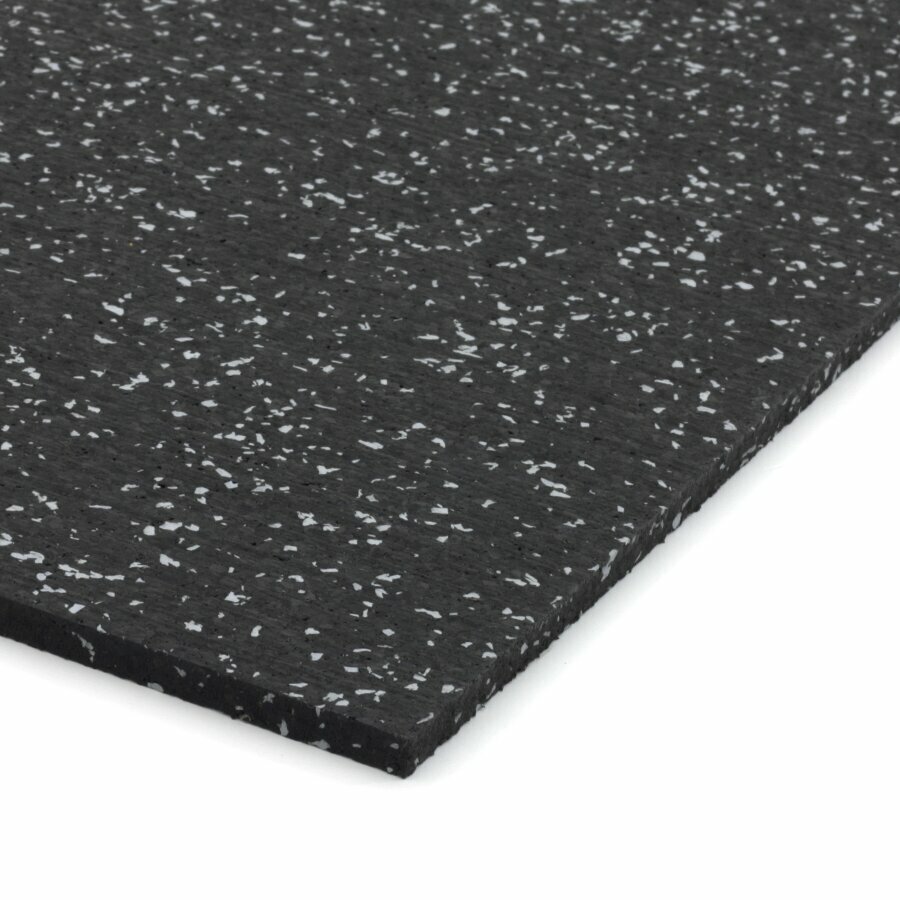Černo-šedá podlahová guma (deska) FLOMA IceFlo SF1100 - 200 x 100 x 0,8 cm