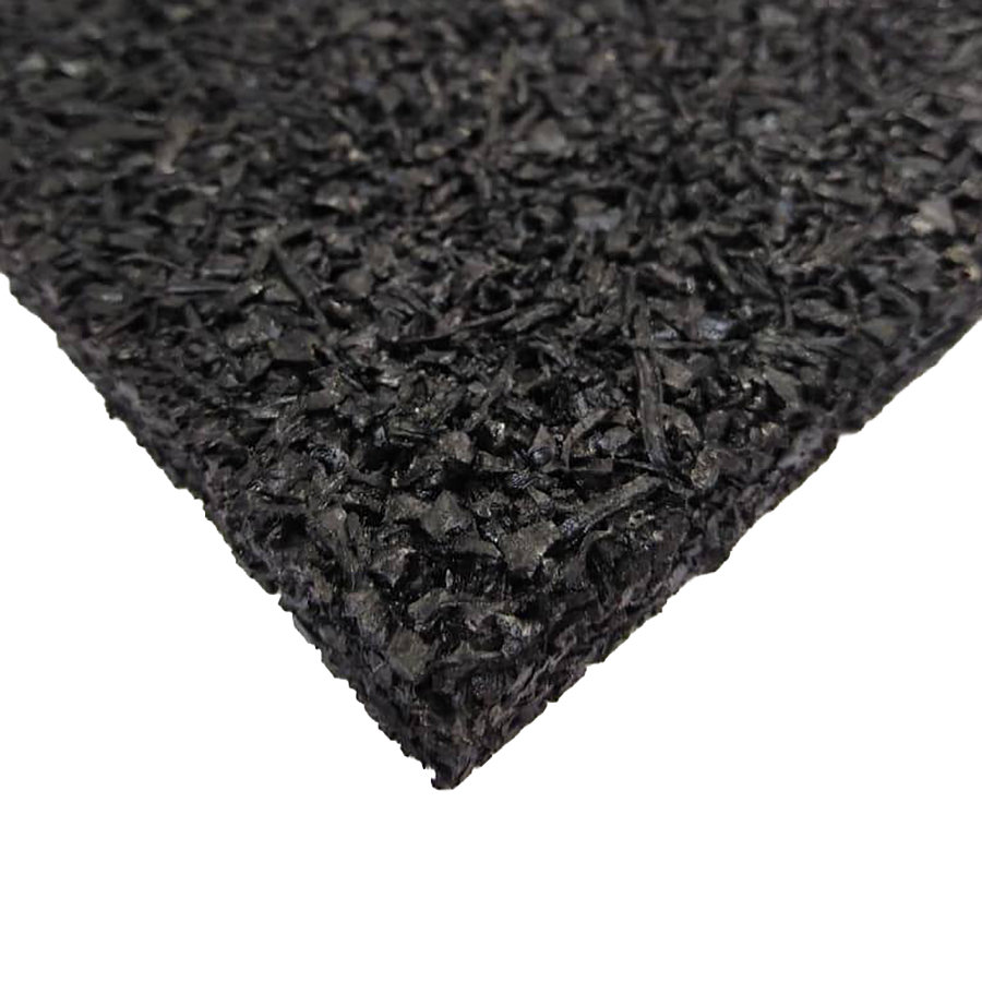 Antivibrační elastická tlumící rohož (deska) ze směsi granulátu a drásaniny FS700, FLOMA - délka 200 cm, šířka 100 cm a výška 1,5 cm 