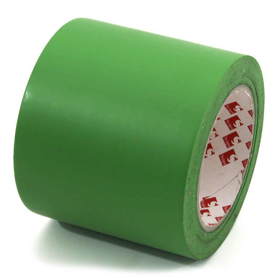 Zelená vyznačovací páska Super - délka 33 m, šířka 10 cm