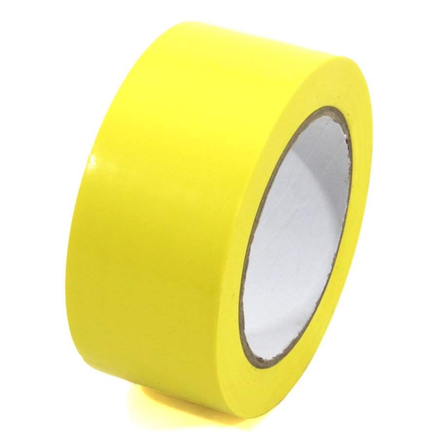Žlutá vyznačovací páska Standard - délka 33 m, šířka 5 cm