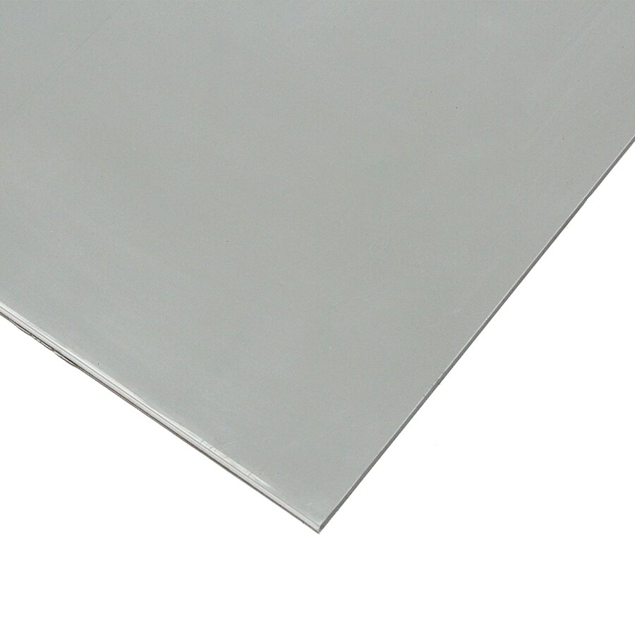 Šedá LDPE podlahová deska bez rukojeti "hladká" - délka 240 cm, šířka 120 cm, výška 1,2 cm