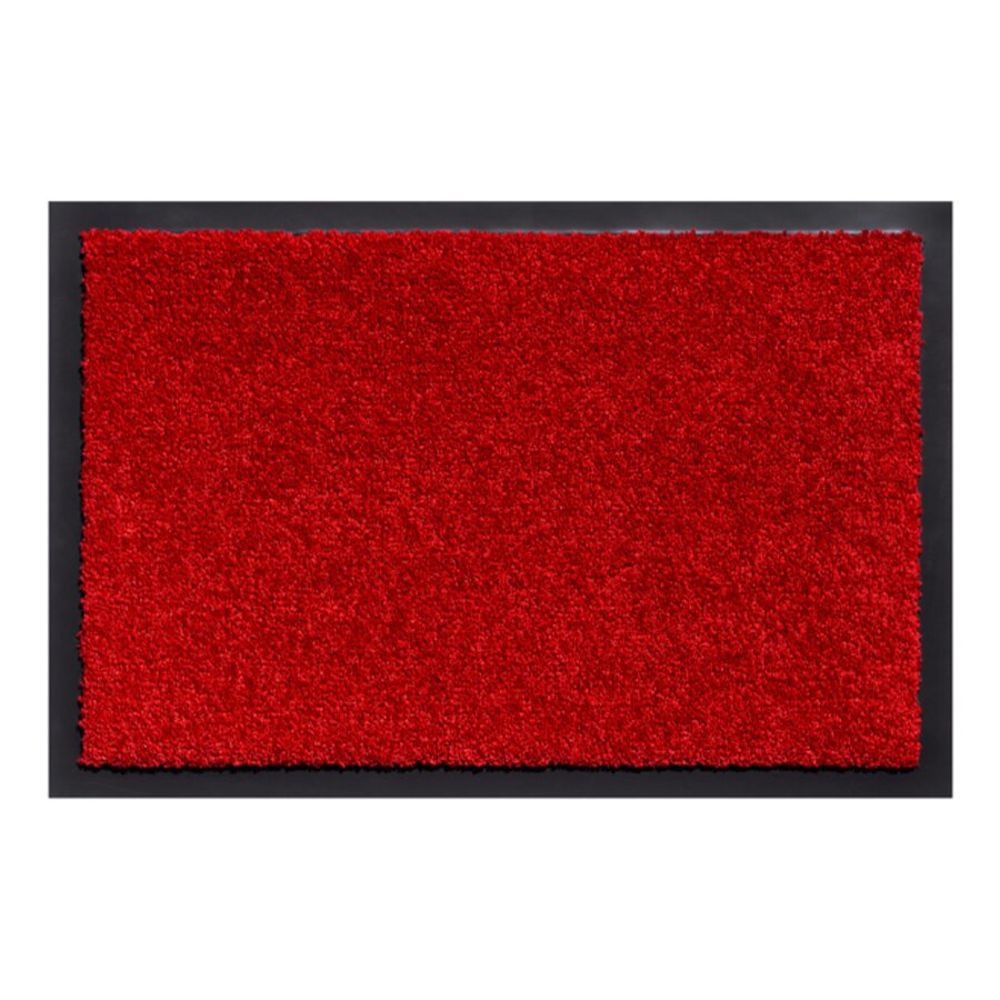 Červená vnitřní čistící vstupní rohož FLOMA Future - 80 x 120 x 0,5 cm